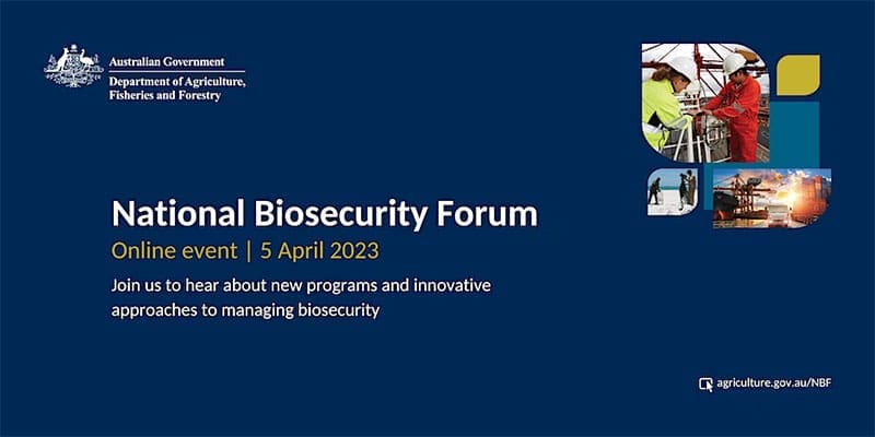2023 National Biosecurity Forum – Online Event
